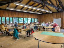 The Sewing Room at Camp Huston